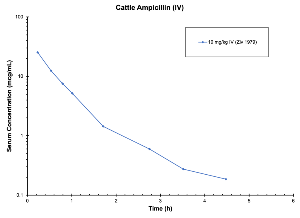 CATTLE AMPICILLIN (IV)