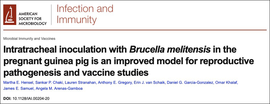 Evaluation of the efficacy of a vaccine candidate