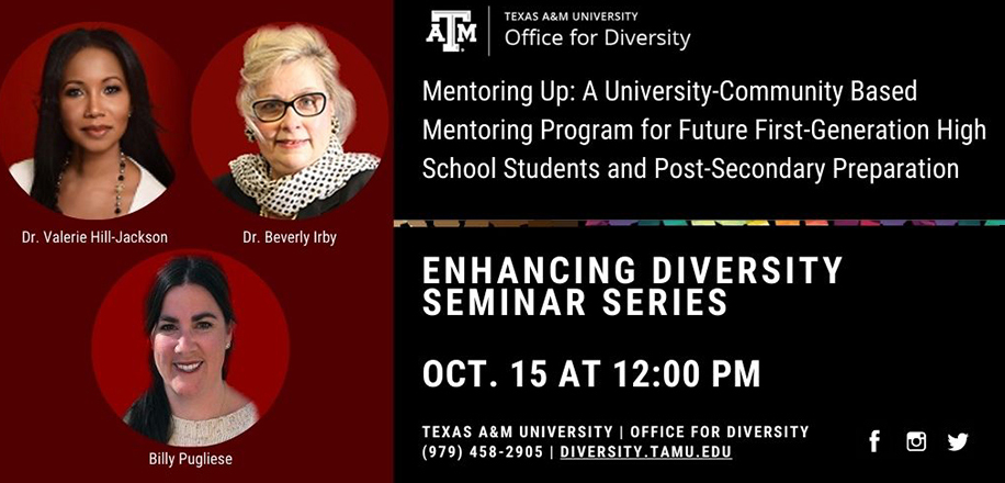 Texas A&M Office for Diversity: Enhancing Diversity Seminar Series ...