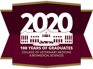 logo for the dvm class of 2020