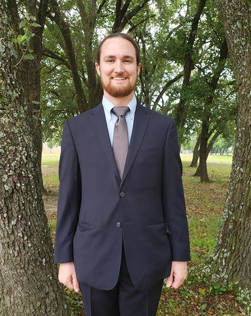 Austin Floyd in a suit