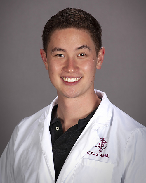 Stephen Chapman in a white coat