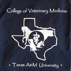 College of Veterinary Medicine Navy T-Shirt