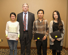 Students with Dr. Stephen Safe