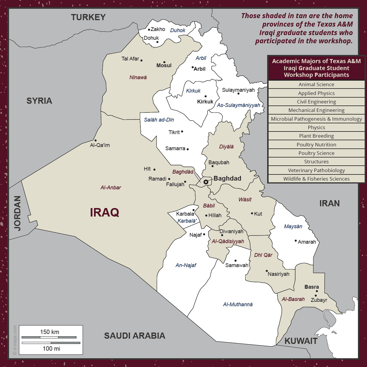 Iraqi map