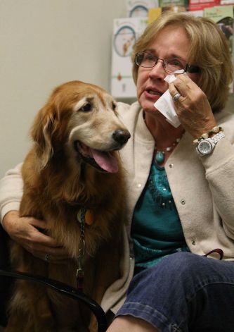 Beverly Gorman and Dog