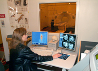 Dr. Bahr and CT Scanners