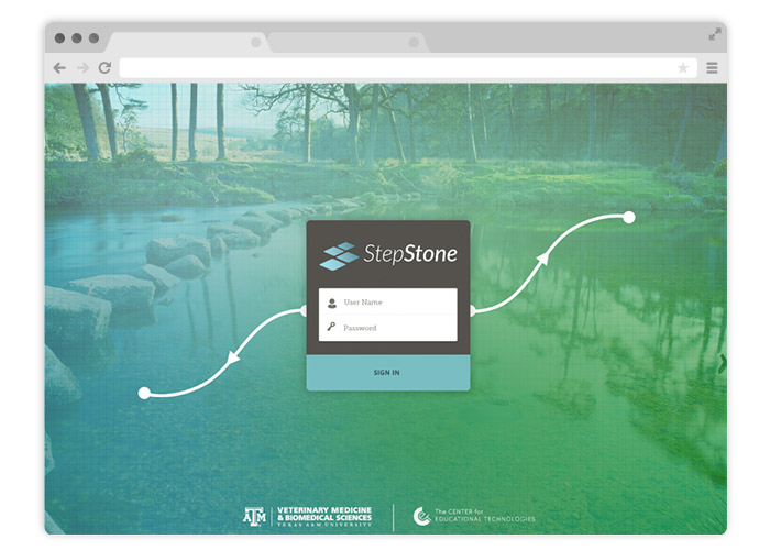 Screenshot of StepStone login screen