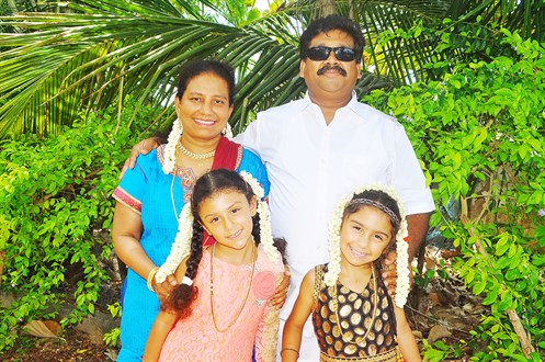 Dr. Arosh and Dr. Banu Family