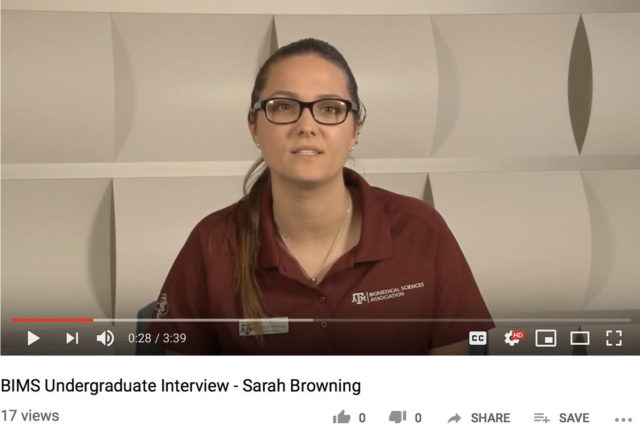 Youtube Screenshot of Sarah Browning's Interview