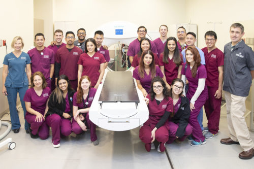 students from the University of Texas MD Anderson Cancer Center (UTMDACC) School of Health Professions toured the Texas A&M Veterinary Medical Teaching Hospital