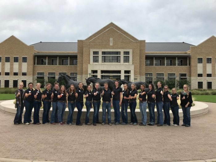 high school 4-H members toured the Texas A&M College of Veterinary Medicine & Biomedical Sciences