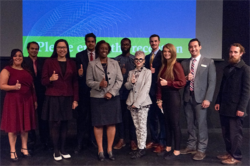 Group of Texas A&M Three Minute Thesis Finalists