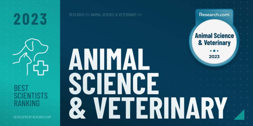 Research.com 2023 Animal Science & Veterinary Best Scientists Ranking