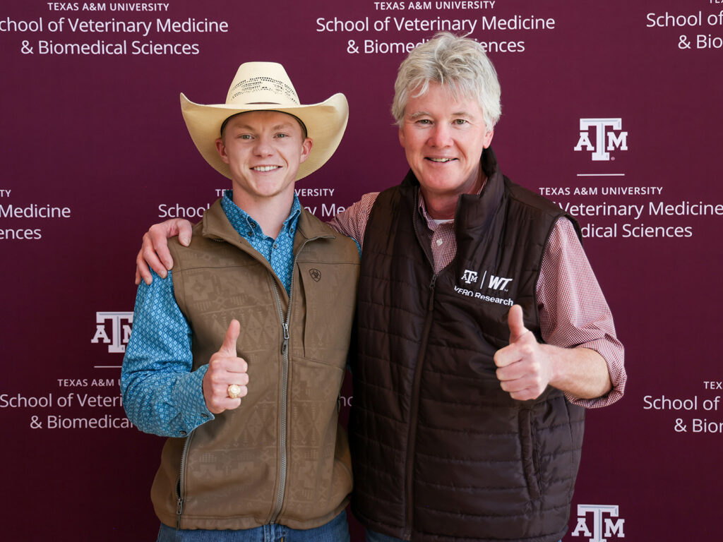 Holden with Dr. Hugh Duddy