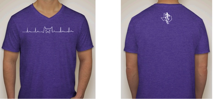 Cat ECG Shirt