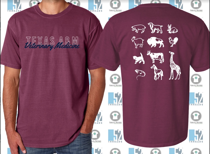 Maroon Vetmed T-Shirt