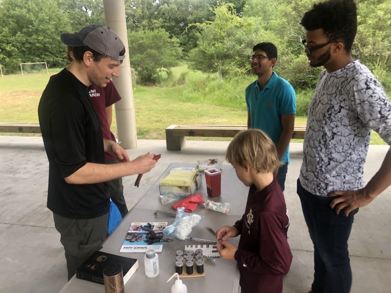 Wild Bird Mist Netting and Bird Banding Outreach