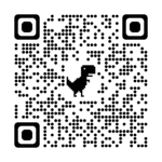 QR Code linked to the 2025 Texas  A&M Education Abroad African Wildlife Medicine program application